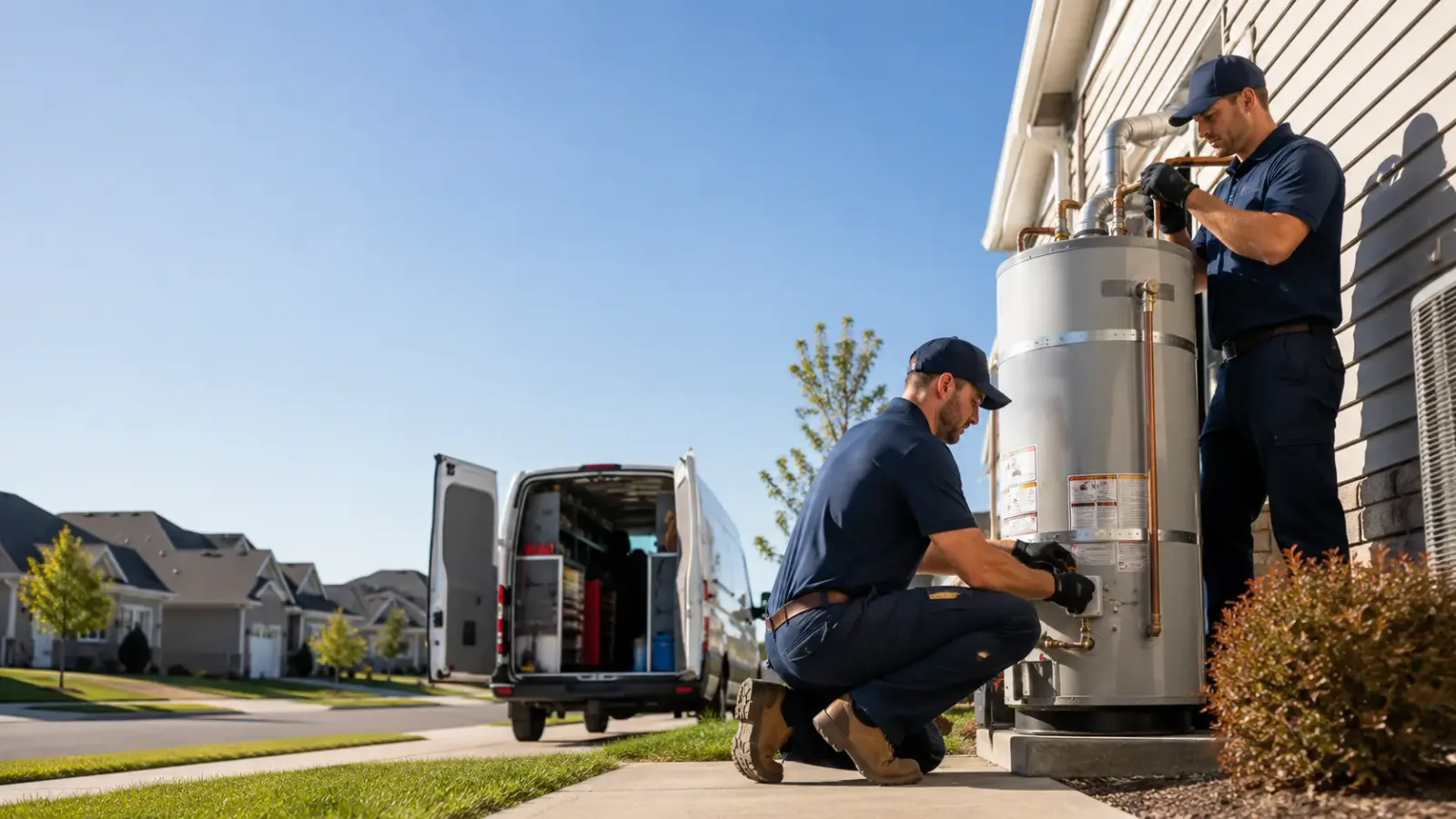Water Heater Installation in Garden City, TX